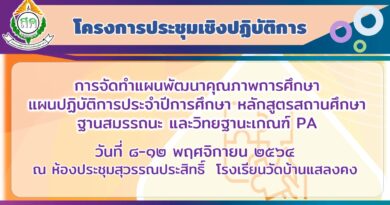 ประชุมเชิงปฏิบัติการ